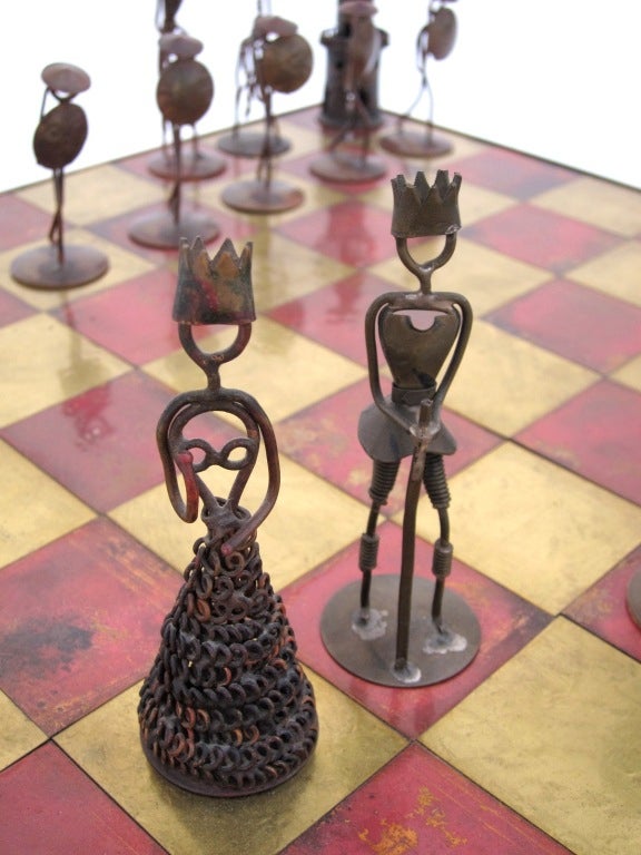 Handmade in Germany by Mark Cross. Signed on verso.