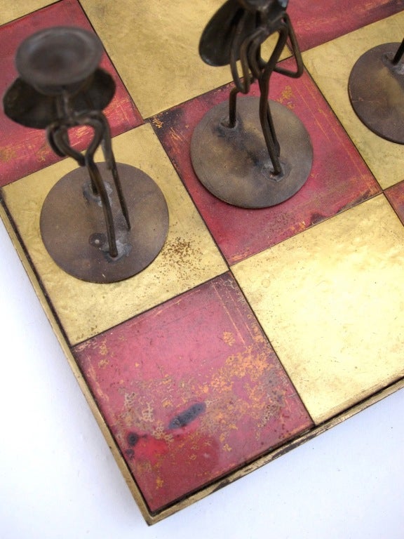 German Mark Cross Chess Set
