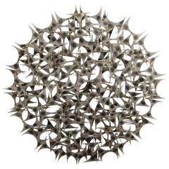 Monumental Metal Wall Sculpture by Marc Creates