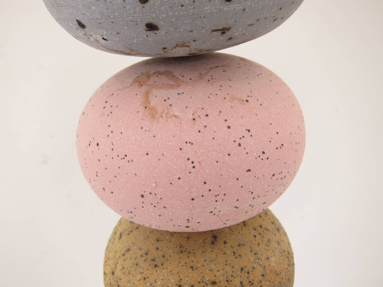 "Hanging Landscape" ceramic sculpture by David Shaner