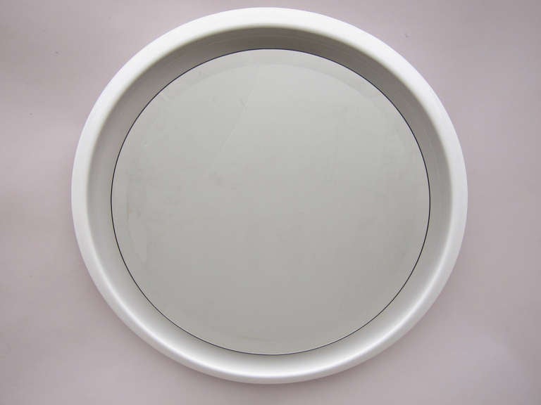 Porcelain Frame Mirror
