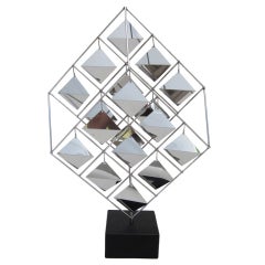 Curtis Jere Chrome Sculpture