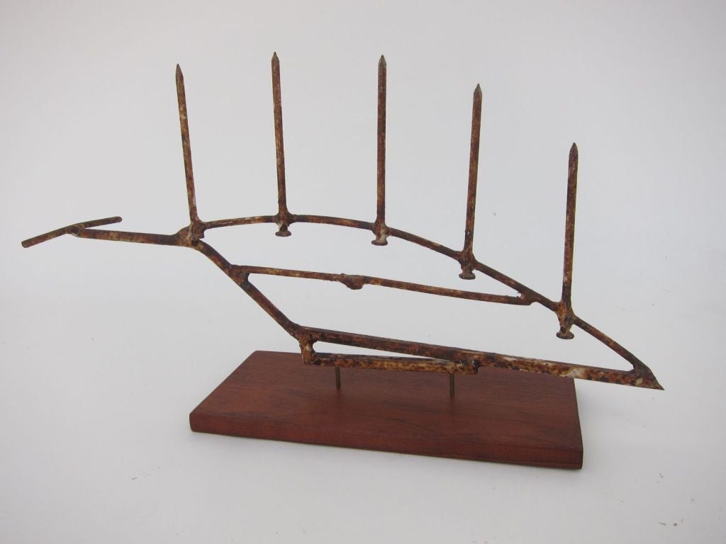 Iron Sculpture by Bruce Fergerson