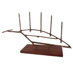 Iron Sculpture by Bruce Fergerson