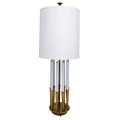 Large Scale Candelabra Table Lamp by Stiffel