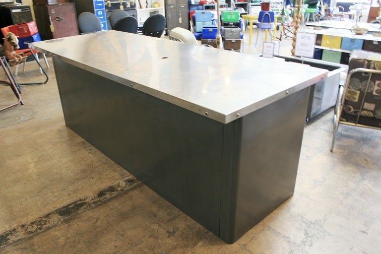 20th Century Pressweld Industrial Work Table For Sale