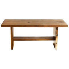 Reclaimed Antique Oak Coffee Table or Bench