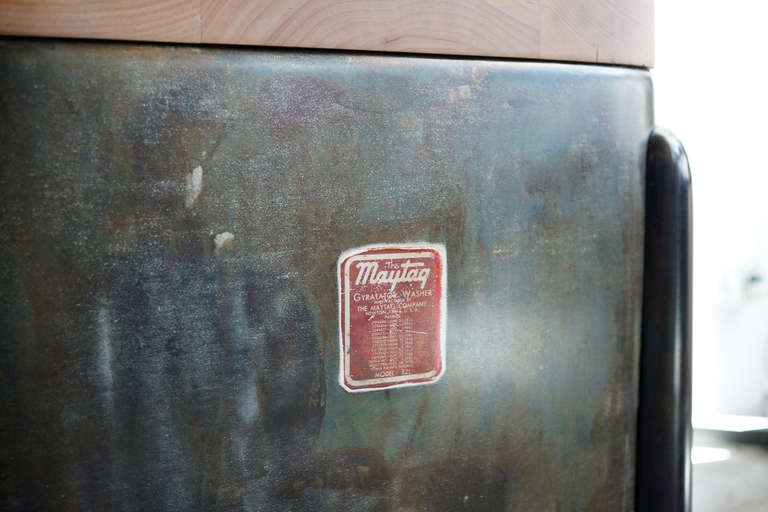 Antique Maytag Washer, Repurposed, c.1920's In Excellent Condition In Alhambra, CA