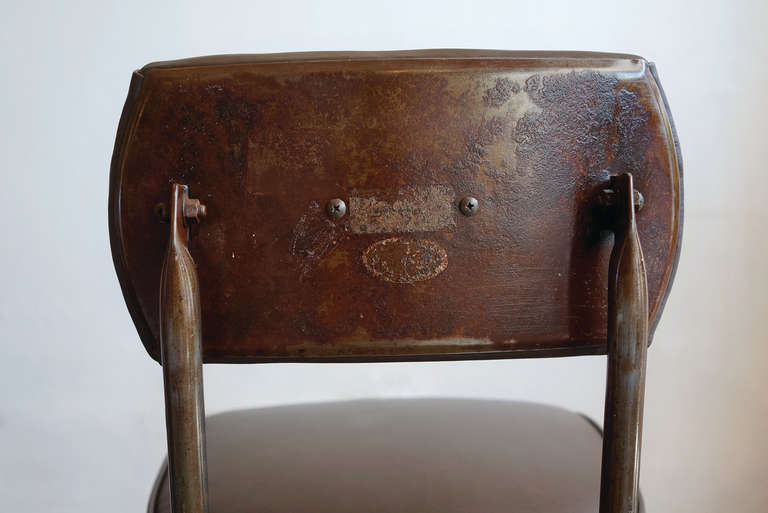vintage drafting stool
