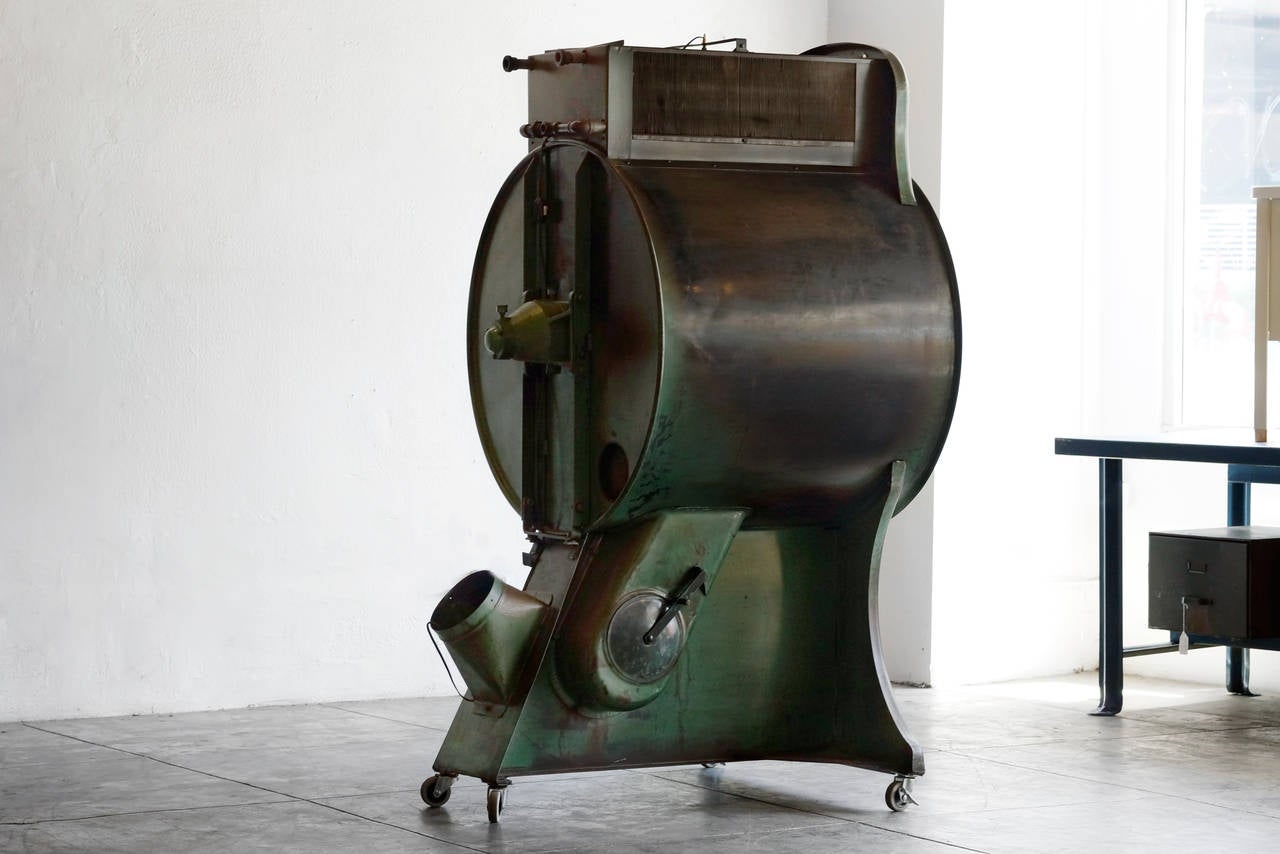 Industrial Antique Front Load Steam Dryer by Huebsch Mfg. Co., 1933