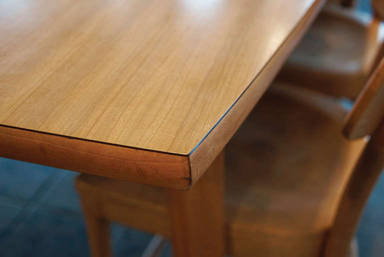 Thonet Original Bentwood Conference Table, 1950s 3