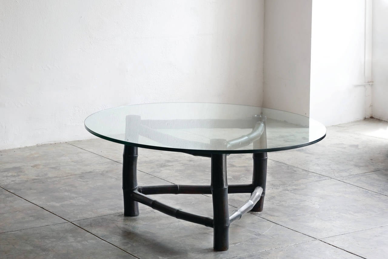 Vintage Bamboo Coffee Table Base, McGuire Style