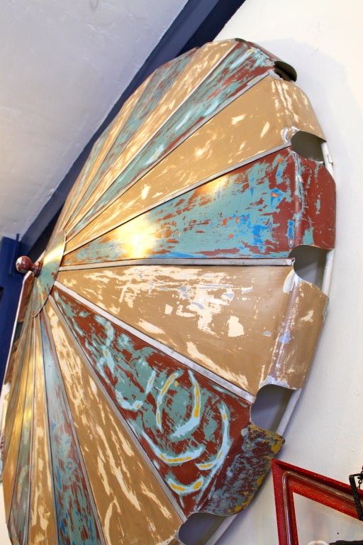 Mid-20th Century Classic 1950's Patio Umbrella