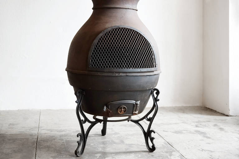large pot belly stove