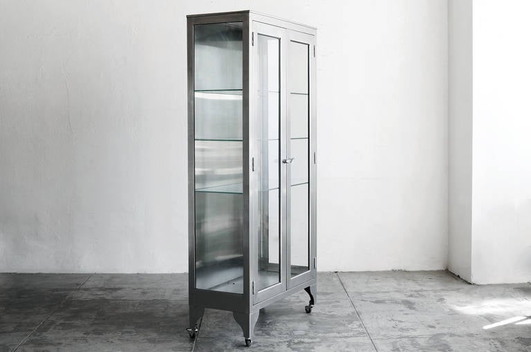 metal hospital cabinet