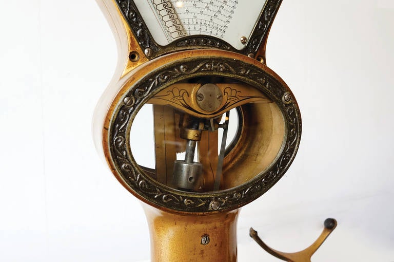 20th Century Antique Cast Iron Shop Scale by Dayton
