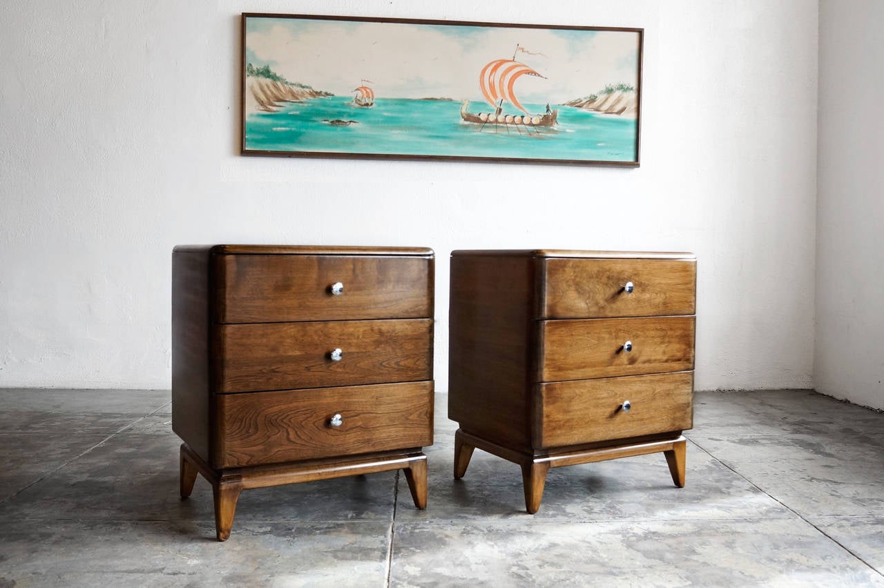Pair of Heywood-Wakefield End Tables