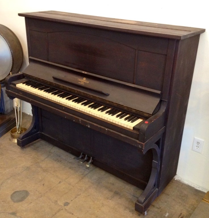 American Antique Upright Piano For Sale