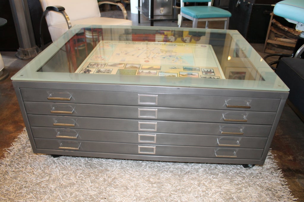 flat file cabinet coffee table