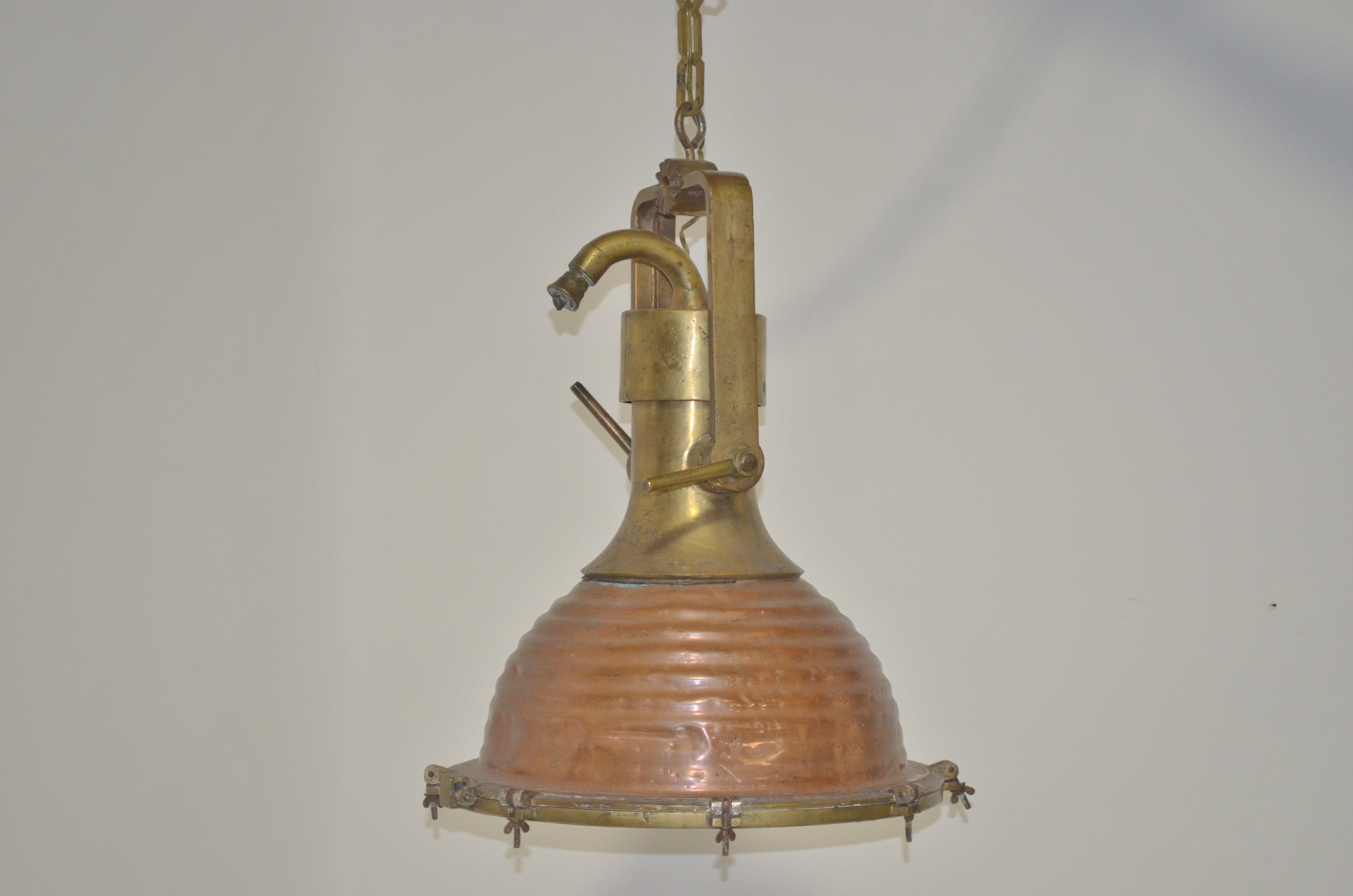 Vintage Nautical Pendant Light