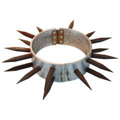 Machinist Made Spiked Collar