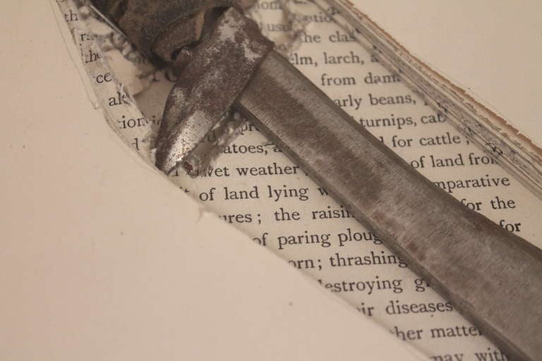 Prison Confiscated Handmade Knife Hidden in a Book 3
