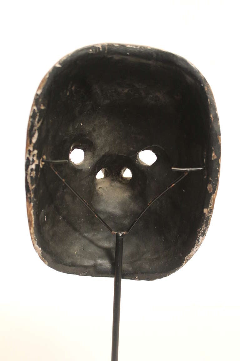 19th Century Japanese Noh Mask For Sale 1