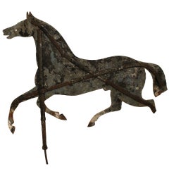 Large Sheet Metal Horse  Weathervane