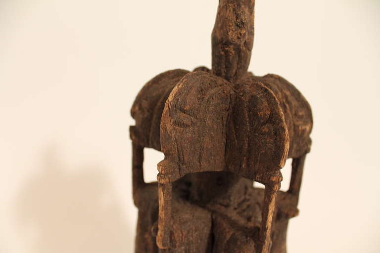 19th Century Dogon Shamanic Unity Sculpture In Excellent Condition For Sale In 3 Oaks, MI