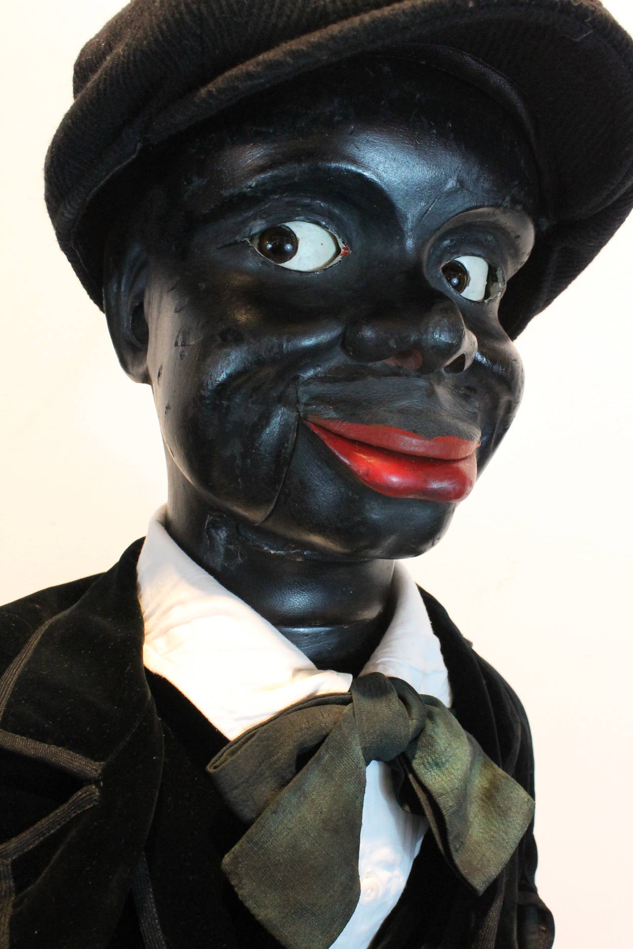 black dummy doll