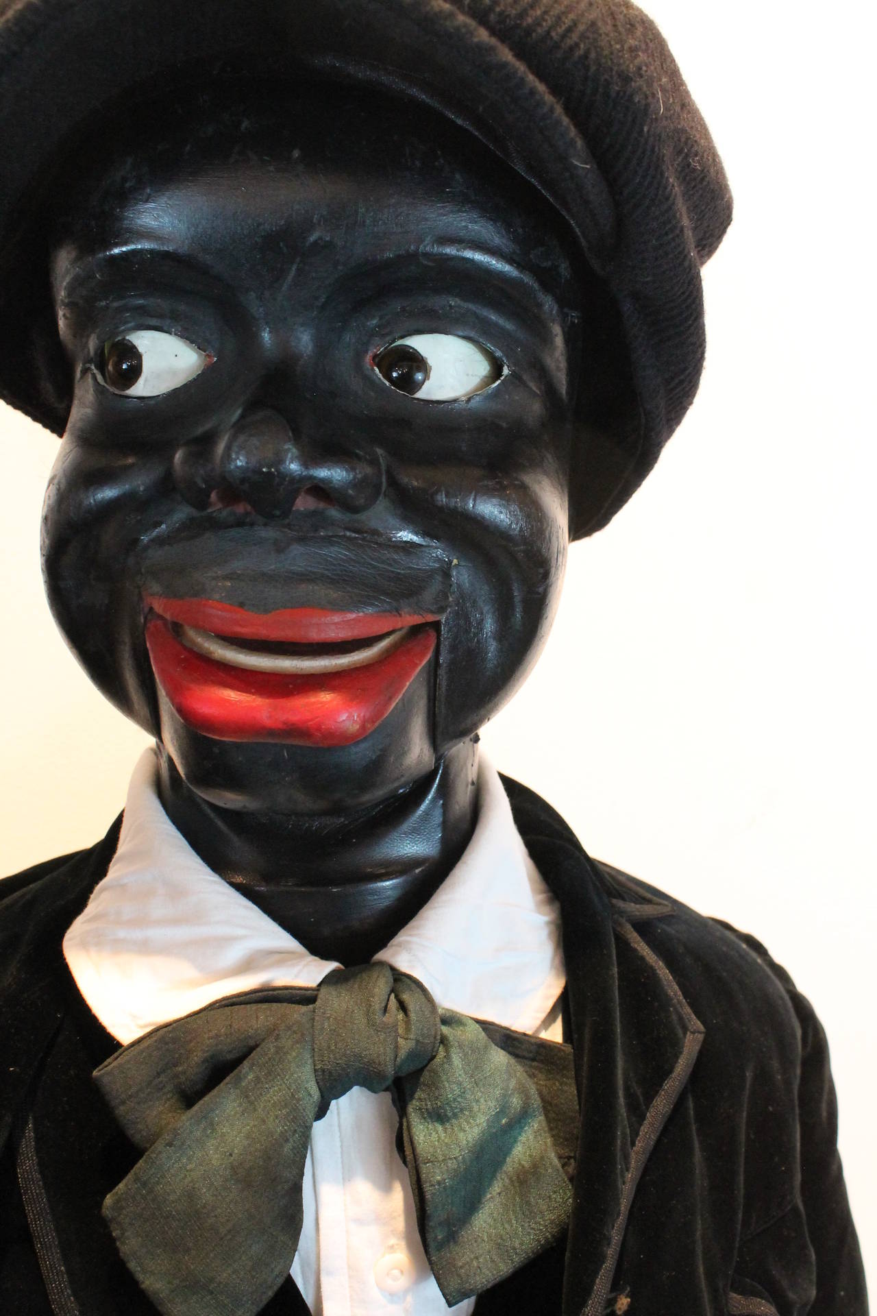 black ventriloquist