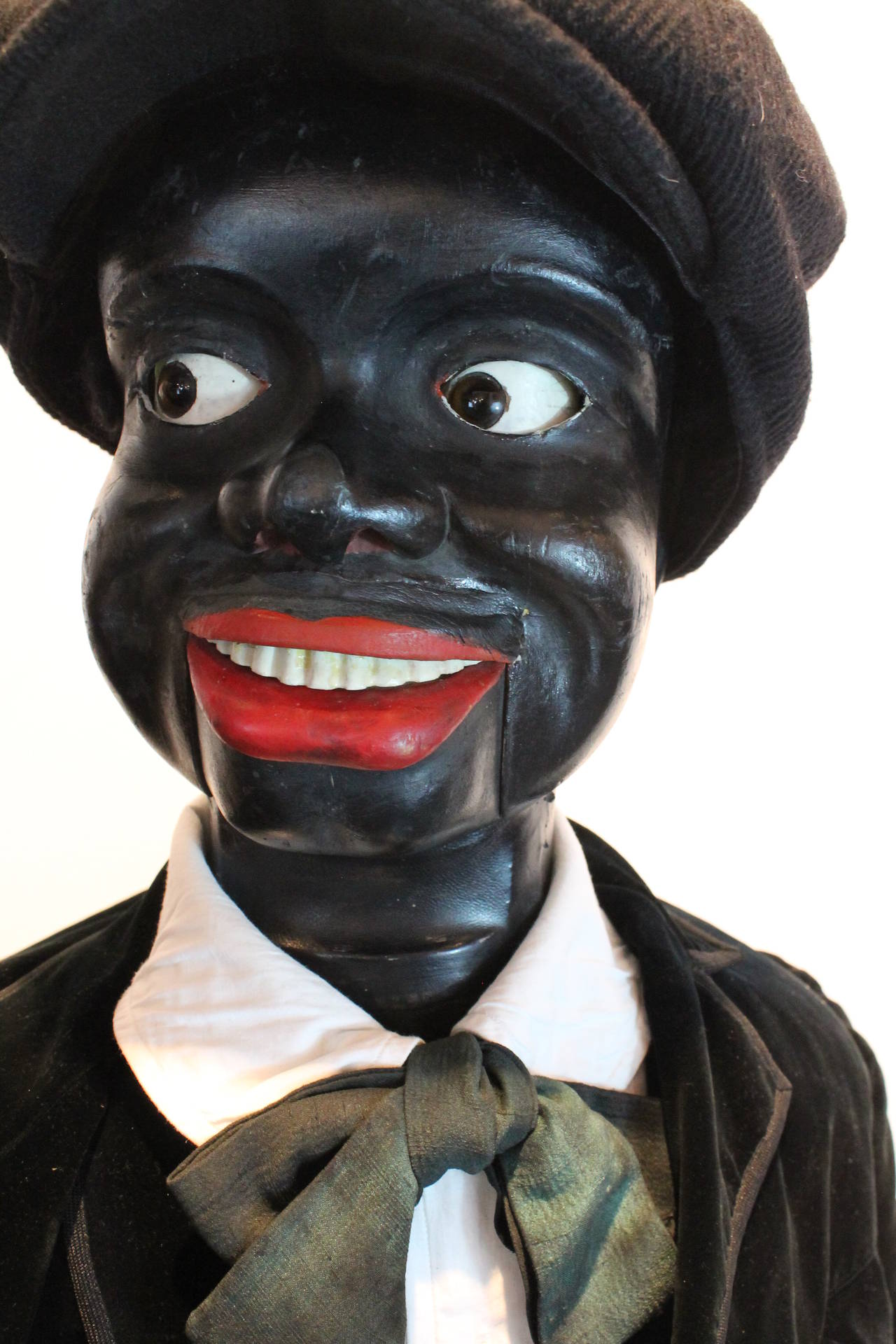 ventriloquist dummy black