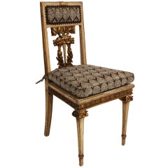 19th Century French Gilt Chair