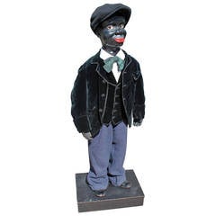 Carved American Ventriloquist Dummy, circa 1900