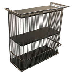 Vintage Chrome Panton Inspired Wire Bar