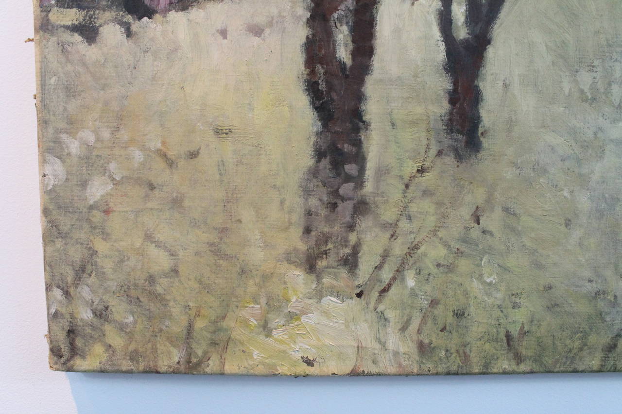 Swedish Impressionist Oil on Canvas 1