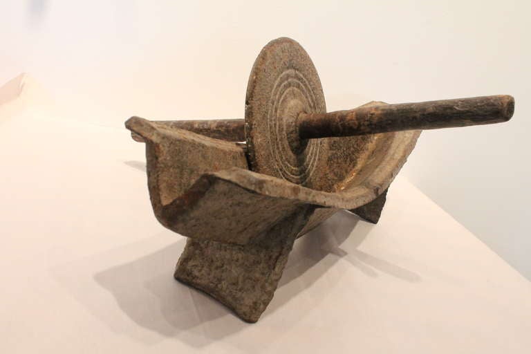 Very Early Iron Spice Grinder In Excellent Condition In 3 Oaks, MI