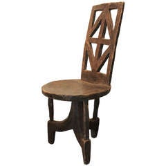 Antique Early 20th Century Ethiopian Chair