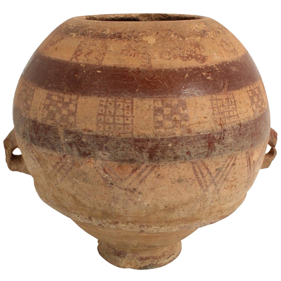 Early 20th Century Djenne Clay Vessel For Sale