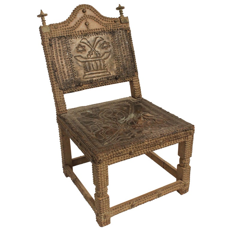 Museum Quality Ashanti King's Chair For Sale