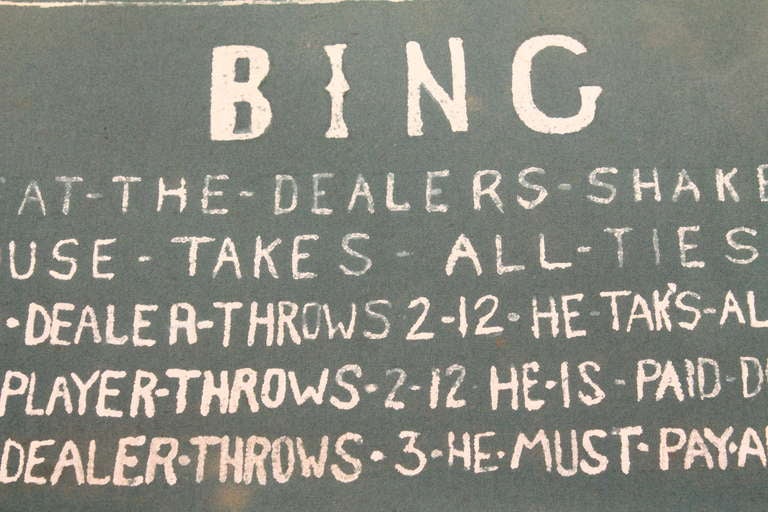 Handmade "Bing" Table Top Gameboard