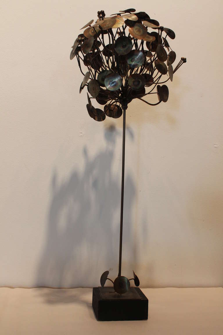 Mid-Century Modern 1970's Dandelion Sculpture For Sale