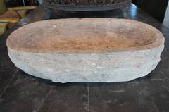 William Edmondson Carved Limestone Birdbath