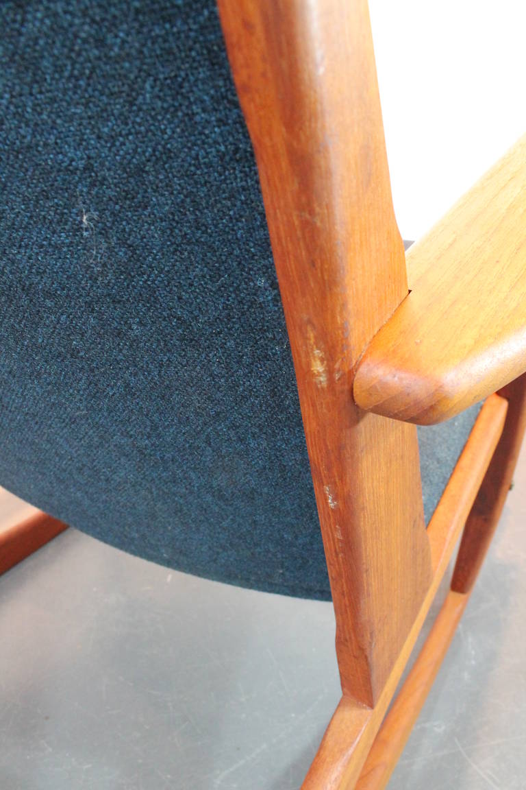 Georg Jensen Danish Teak Rocker 2