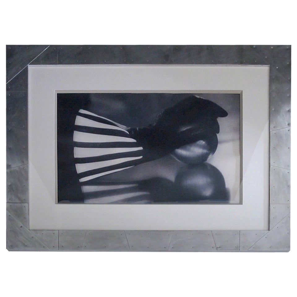 Sheila Metzner Photograph of Glove and Galvano For Sale