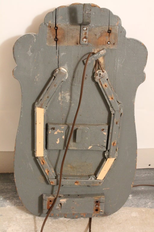 Graphic Lighted Carousel Panel For Sale 1