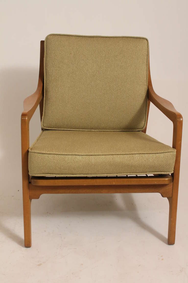 Mid-Century Modern Pair of 1950's Scandia Lounge Chairs For Sale