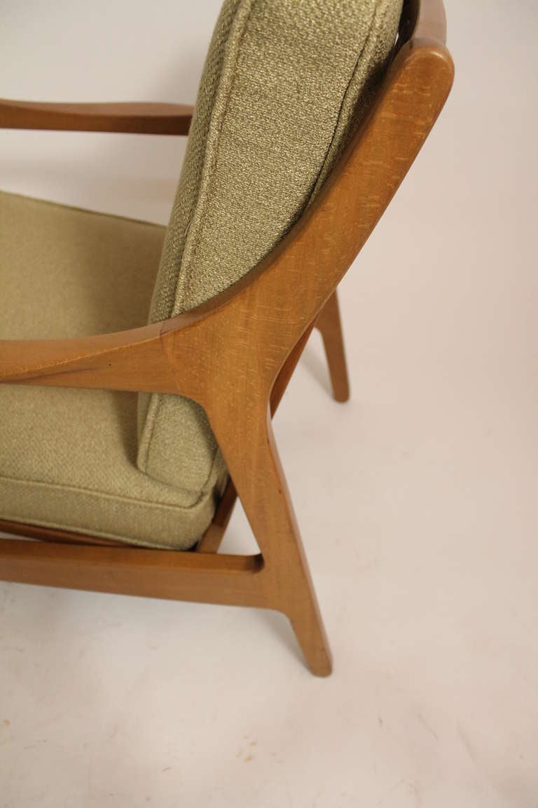 Pair of 1950's Scandia Lounge Chairs For Sale 3
