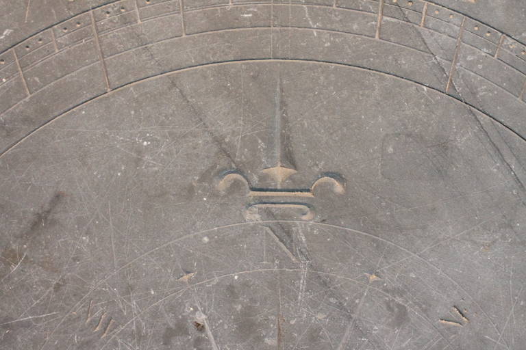 1847 Engraved Slate Sundial 5