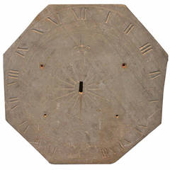 1847 Engraved Slate Sundial